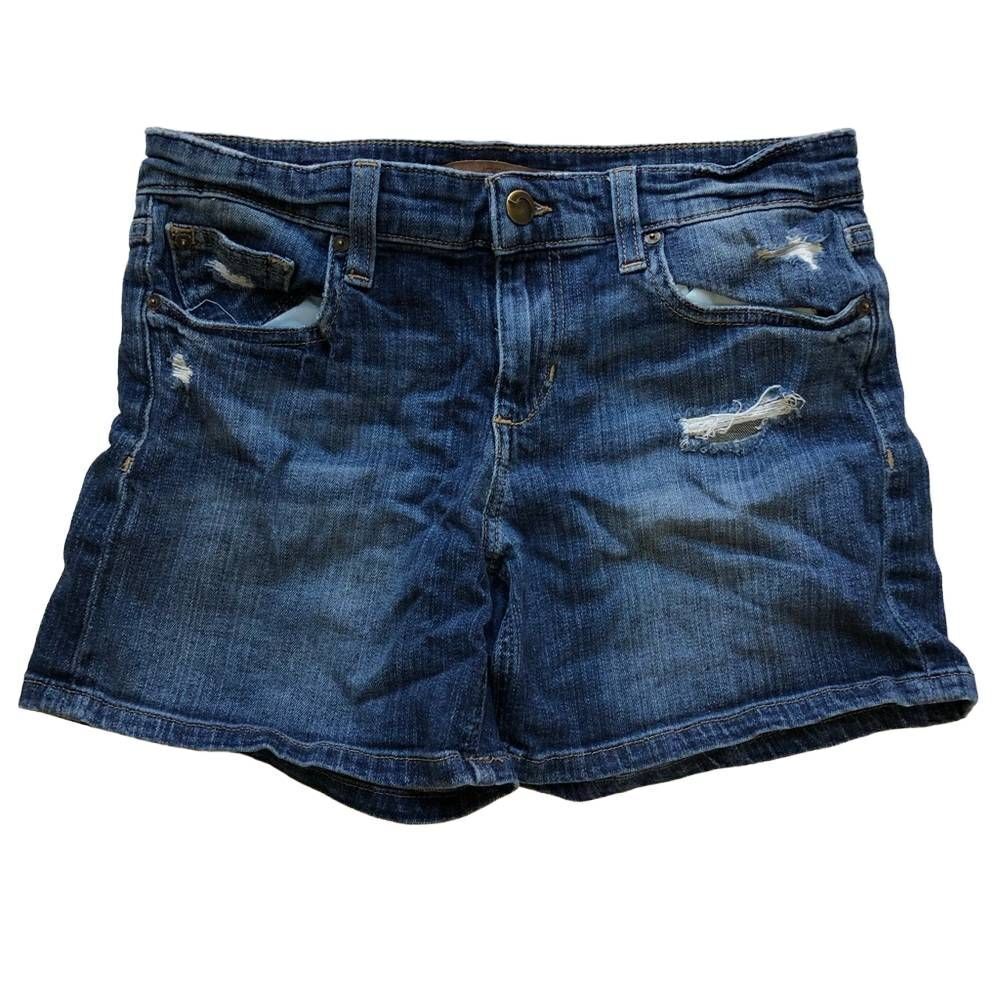 Joe’s Jeans Petra Distressed High Rise Denim Shorts - Women’s 25